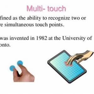 How to choose a touch screen  How to choose a touch screen